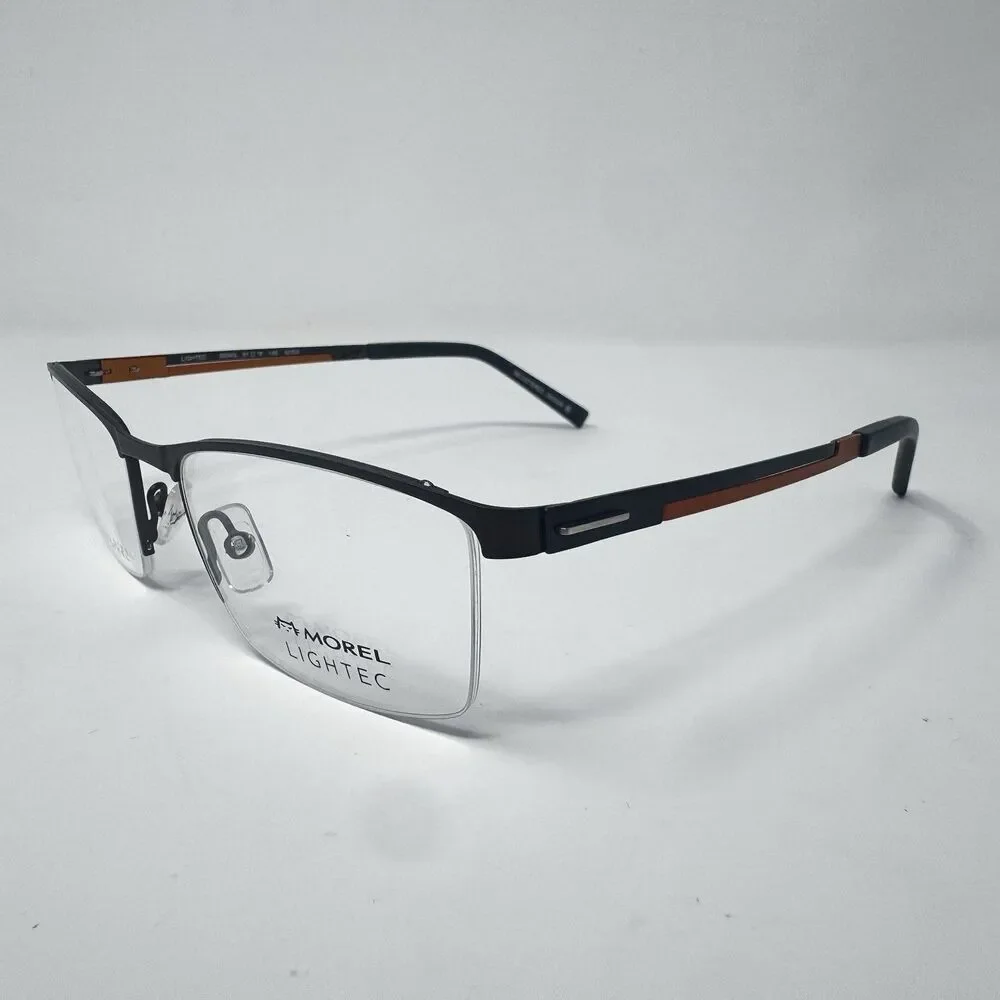 Morel Lightec 30040L 51-18-140 Eyeglass Frames Gunmetal Copper France